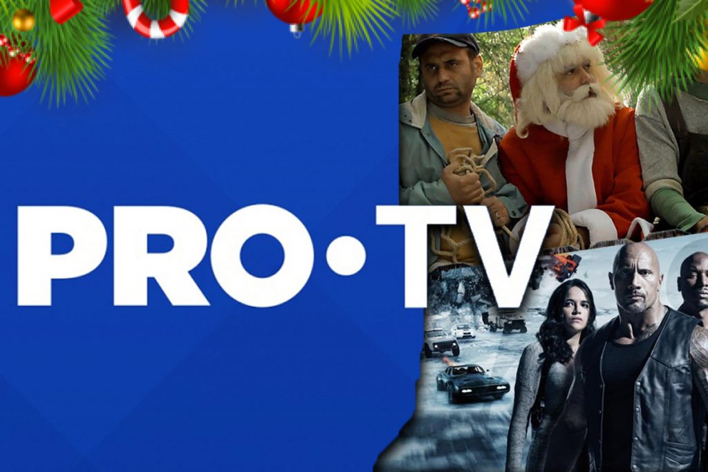 Program PRO TV de Crăciun. Cum concurează cu Antena 1 și Kanal D