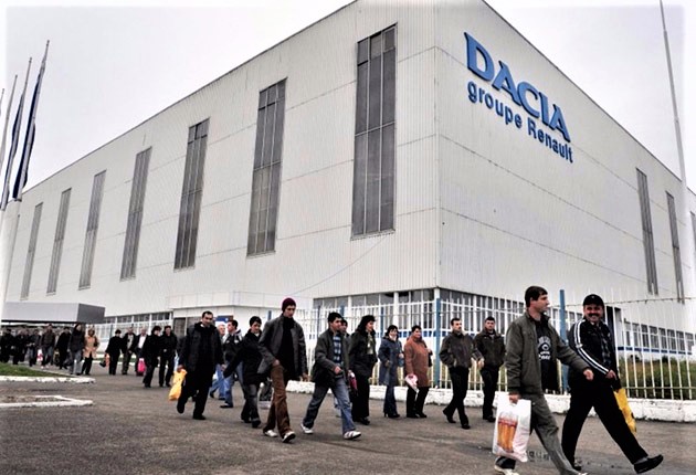 Salariile de la Dacia. Cu cât sunt plătiți angajații 