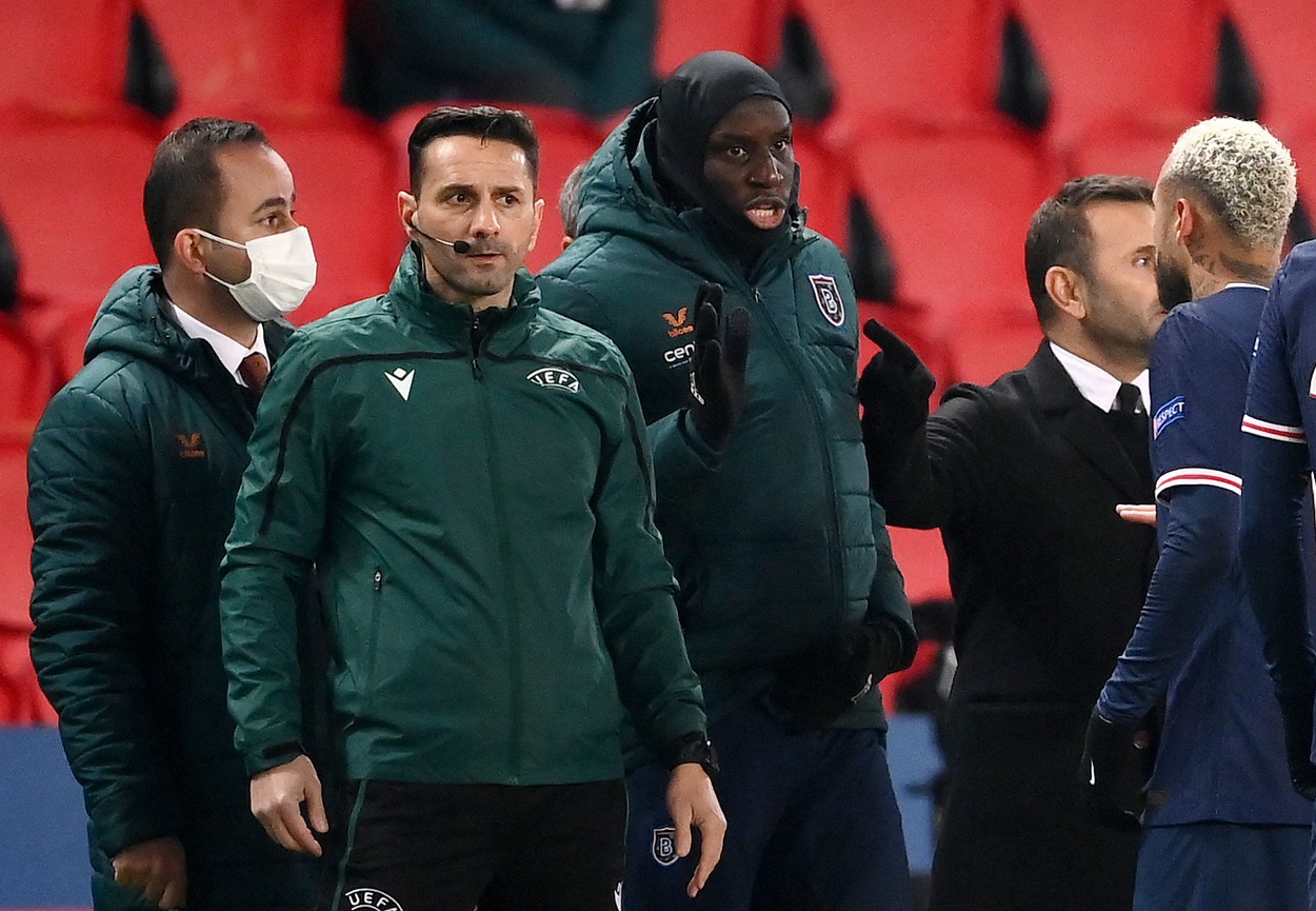 Sebastian Coltescu a fost acuzat de rasism cand l-a numit pe Pierre Webo „ala negru” in timpul unui meci de fotbal