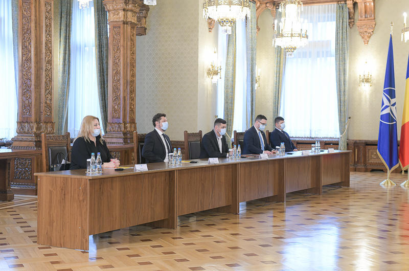 Delegatia AUR, prezenta la consultarile de la Palatul Cotroceni