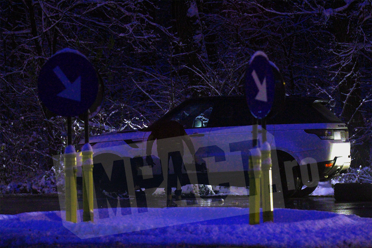 FOTO EXCLUSIV Luis Lazarus, incident in Bucuresti. Ce s-a intamplat cu bolidul sau de lux