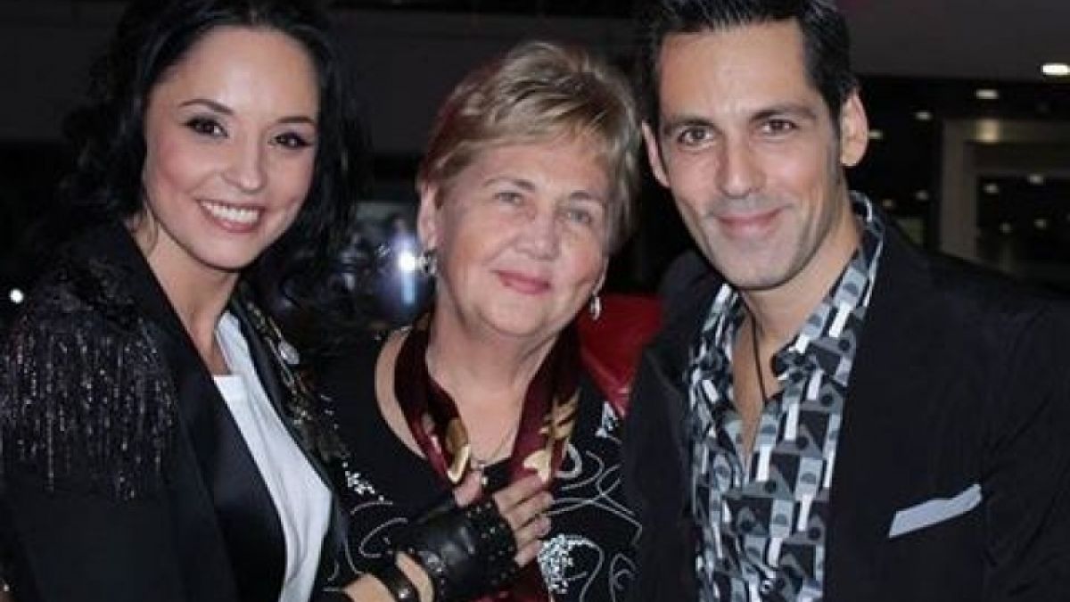 Andreea Marin și Ștefan Bănică Jr., alături de mama artistului