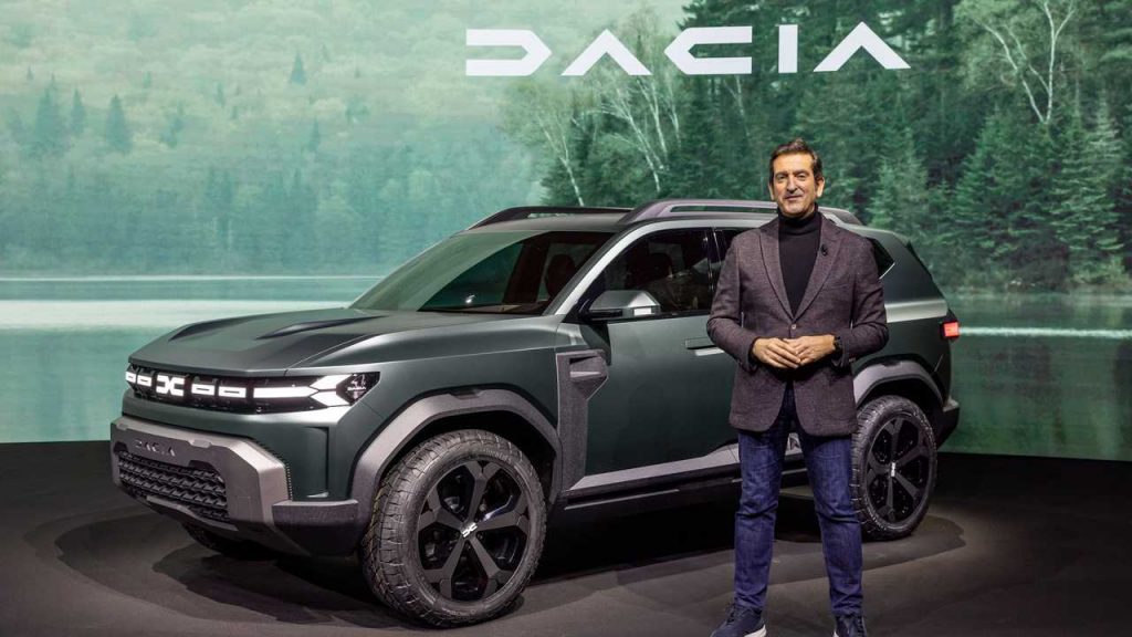 Dacia Bigster, așa cum se va numi noul model, va fi construit pe aceeași platformă tehnică precum noile Logan, Sandero, Renault Captur și Clio, platforma CMF B