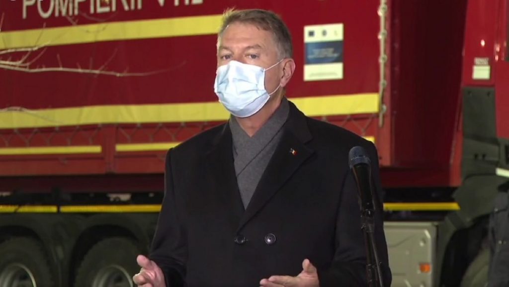 Iohannis, declaraţii la indigo. Ce a spus preşedintele ţării despre cele două incendii din Piatra Neamţ şi Matei Balş