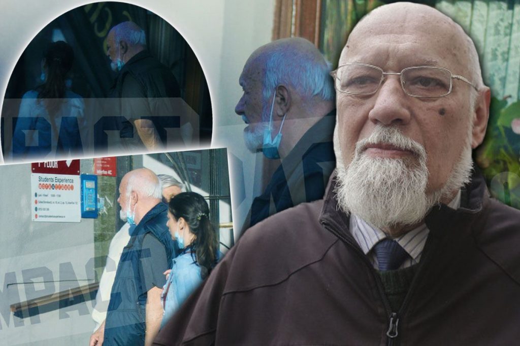 EXCLUSIV. Cum se comportă Gelu Voican și soția sa cu 41 de ani mai tânără în plină zi, în București. Imagini în premieră cu omul care a ordonat execuția lui Ceaușescu