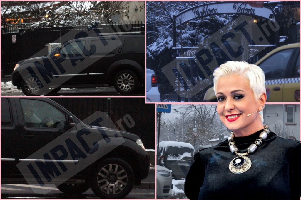 EXCLUSIV. Monica Anghel, surprinsă înfulecând cu poftă prăjituri, în maşină. Cântăreaţa slăbise 40 de kilograme