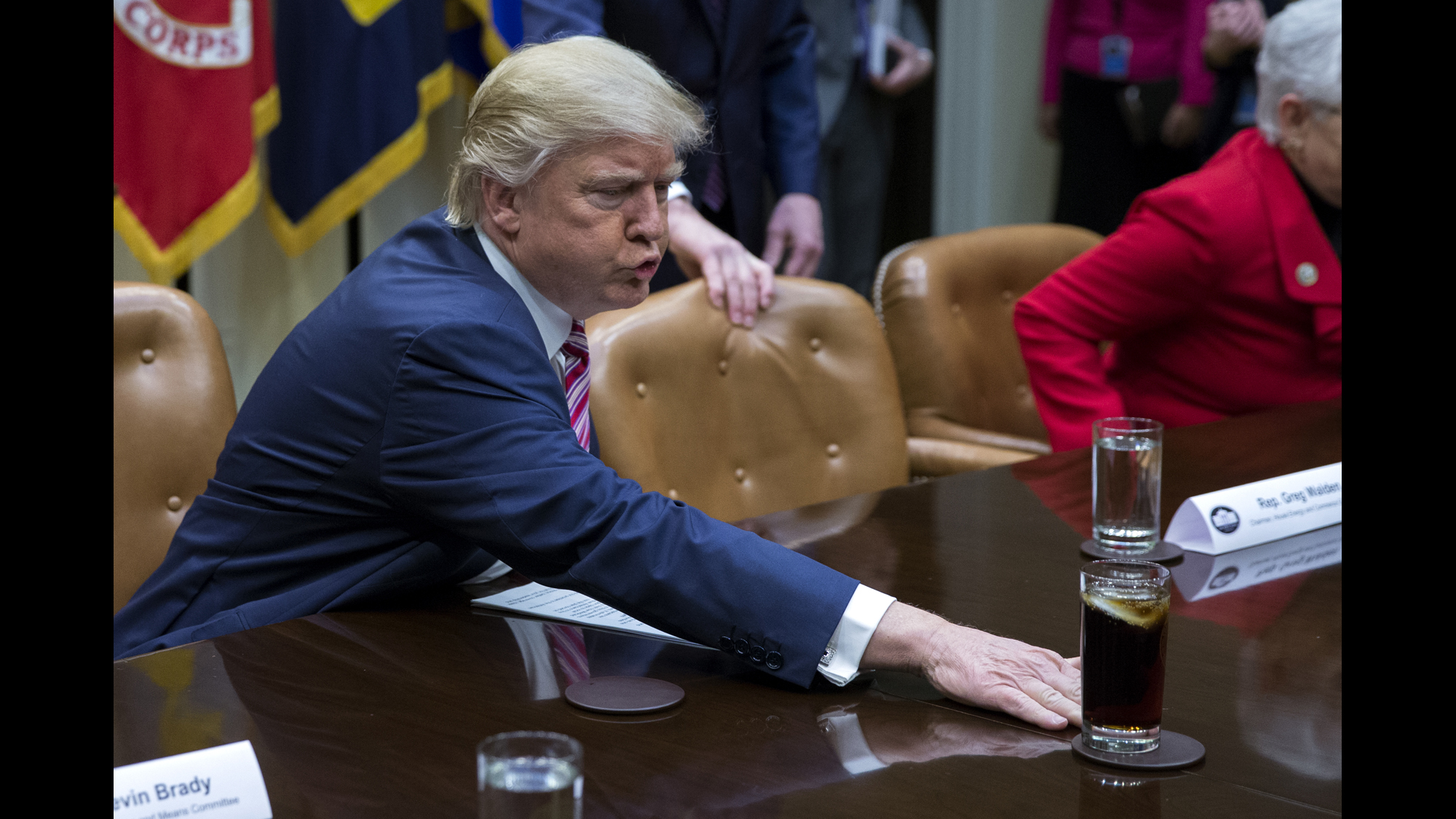 Președintele Donald Trump și apetența pentru sucul acidulat