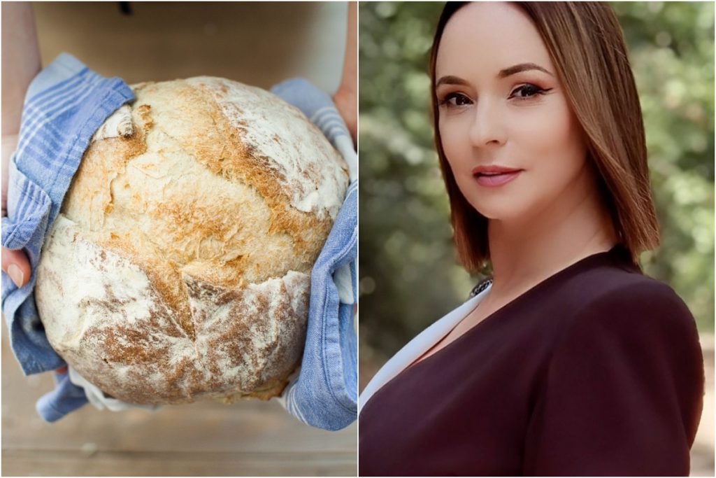 Pâinea care nu îngrașă, rețeta Andreei Marin. E foarte simplu de făcut