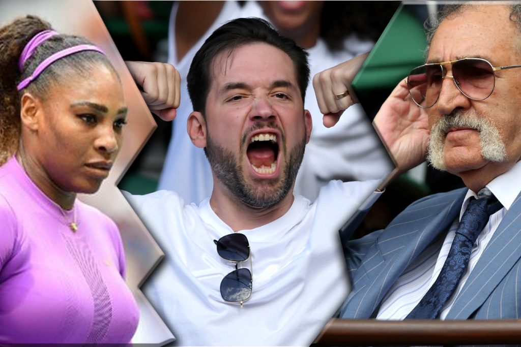 Soțul Serenei Williams i-a pus gând rău lui Țiriac. Alexis Ohanian este pus pe scandal și aruncă cuvinte grele