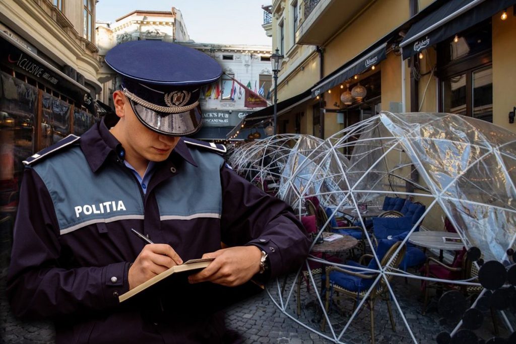 Amenzi uriașe pentru 21 de persoane în Centrul Vechi din București. Ce a descoperit Poliția, e total interzis acum