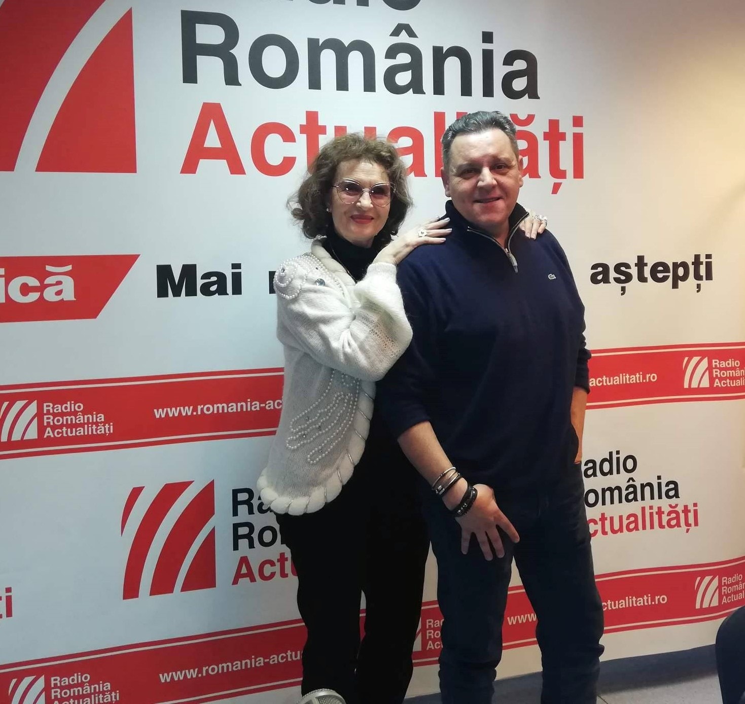 Ovidiu Komornyk si Angela Similea sunt prieteni si parteneri de scena de zeci de ani