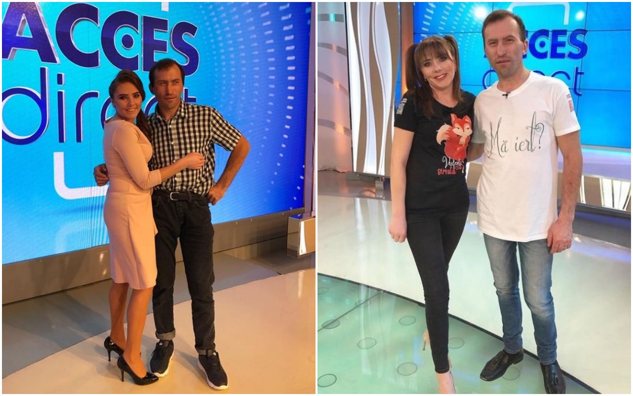 Milioane de romani se uitau zilnic la emisiunea Acces Direct special pentru Vulpita si Viorel