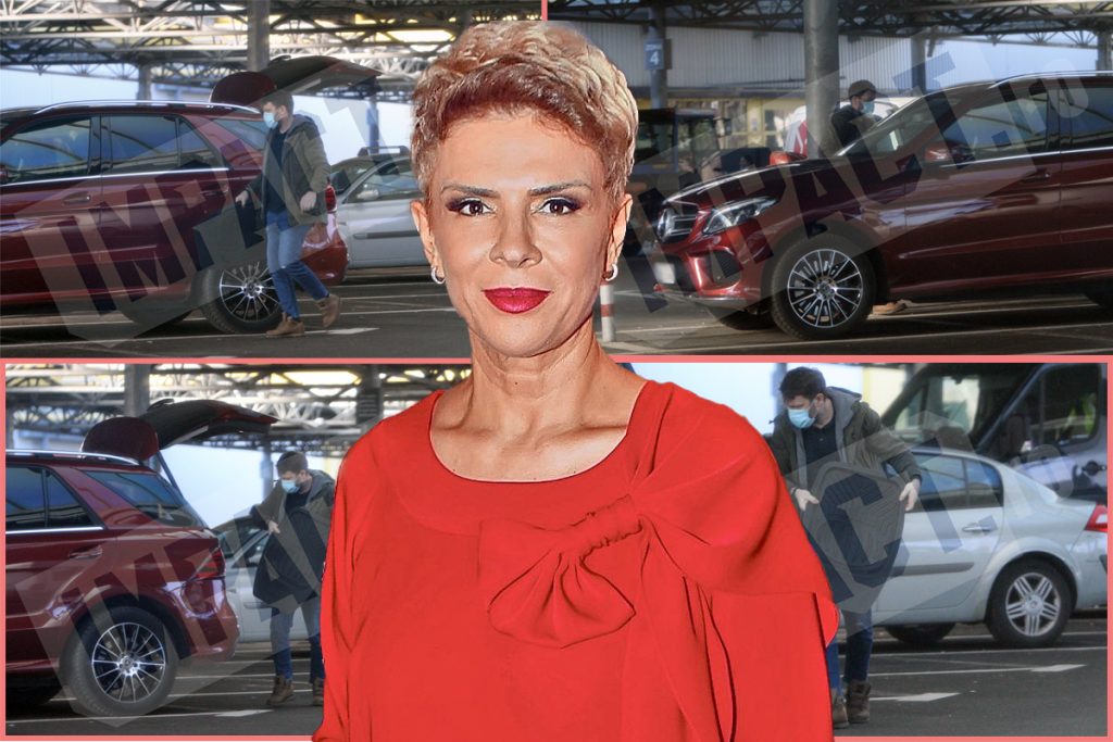 FOTO EXCLUSIV. Iată ce face, de fapt, iubitul-șofer al lui Teo după ce o lasă pe vedetă la filmări. Imaginile spun totul