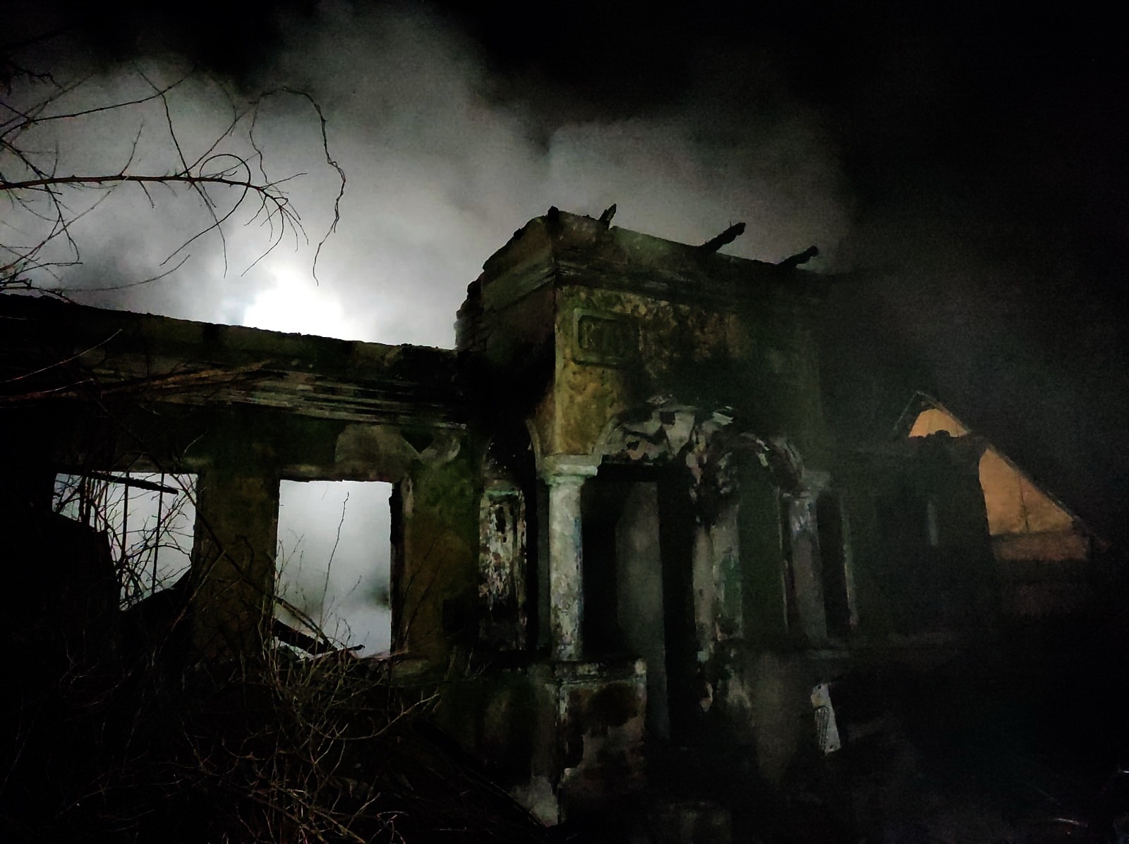 Incendiu devastator in Dambovita