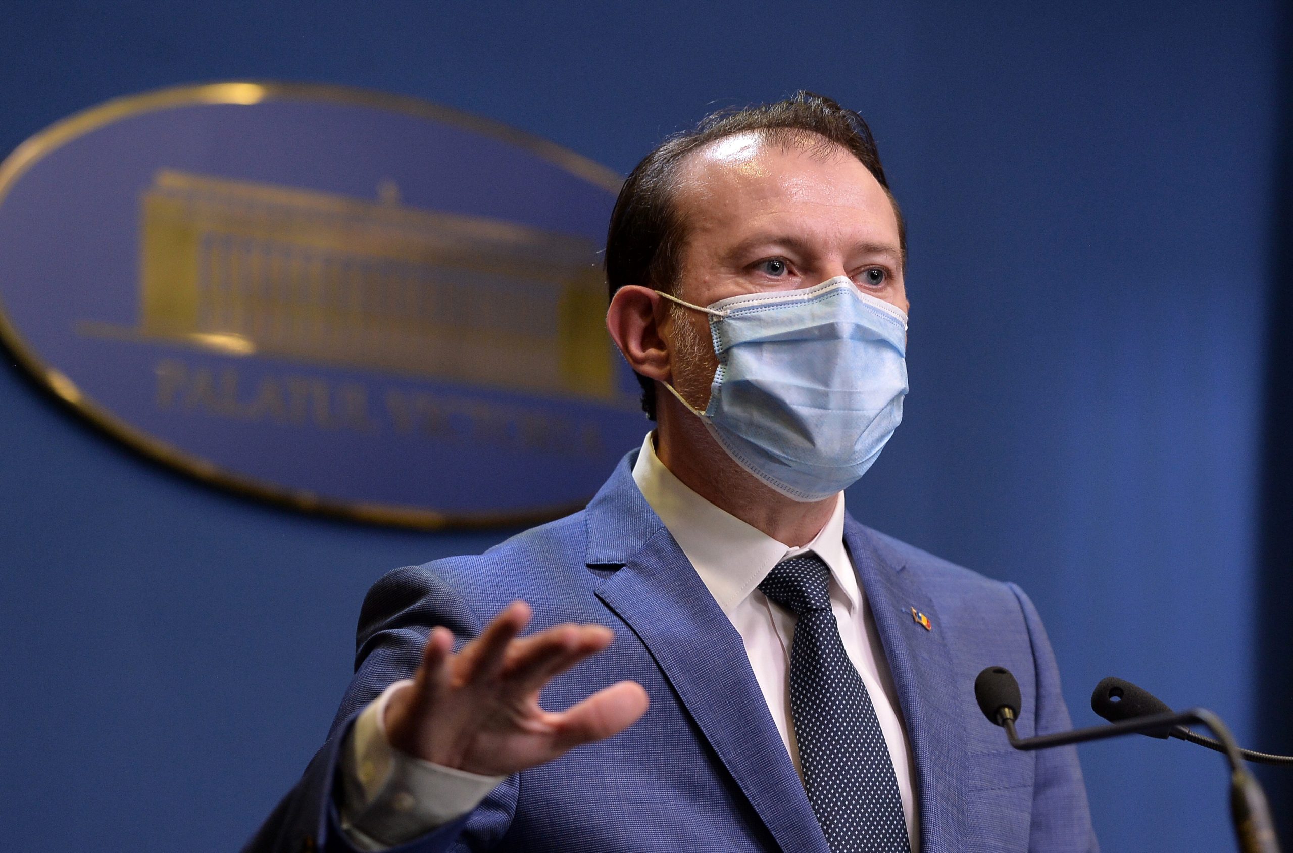 Primul Ministru Florin Cîțu îi asigură pe mineri de sprijin din partea Executivului