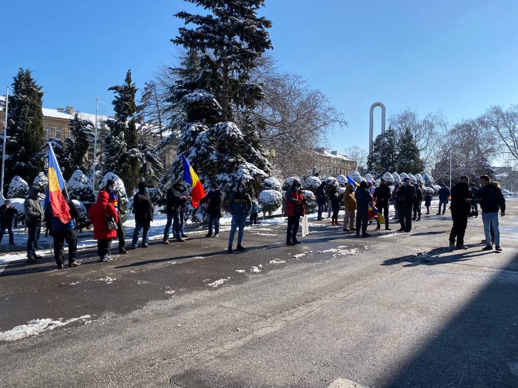 Protest AUR, la Constanţa. Ce ar urma să se întâmple cu cel mai mare port de la Marea Neagră