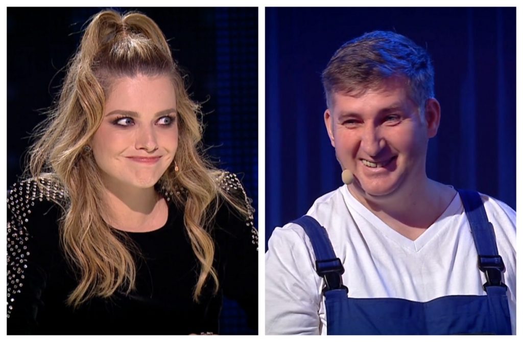 Alexandra Dinu, „citită” de un concurent Românii au talent după bărbie. Ce i-a spus bărbatul a lăsat-o mască