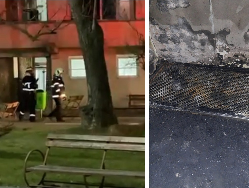 Incendiu la Spitalul de Psihiatrie din Craiova. Trei cadre medicale s-au aruncat de la etaj de frică. Explicațiile managerului