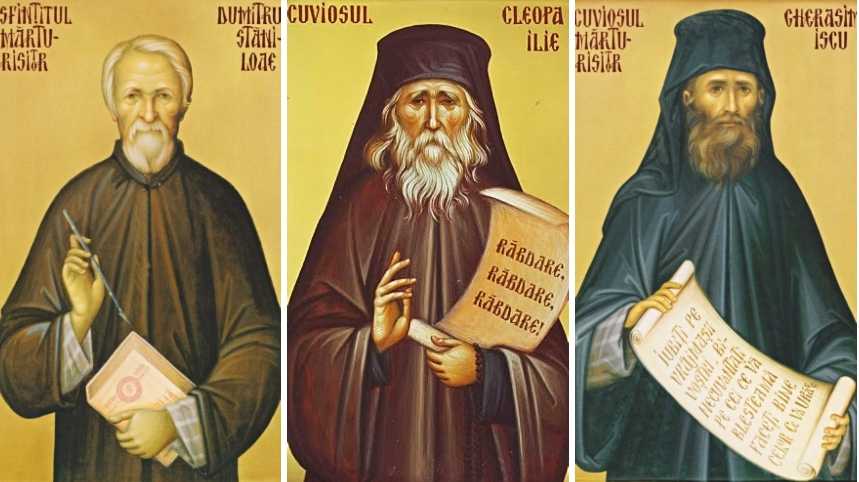 Cei trei români propuși pentru canonizare Sursa foto: fericiticeiprigoniti.net