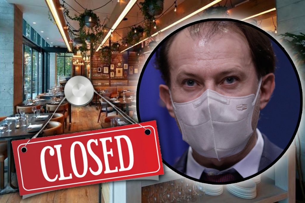 Se închid iar restaurantele? Florin Cîţu a făcut anunţul: „Sunt ferm convins”