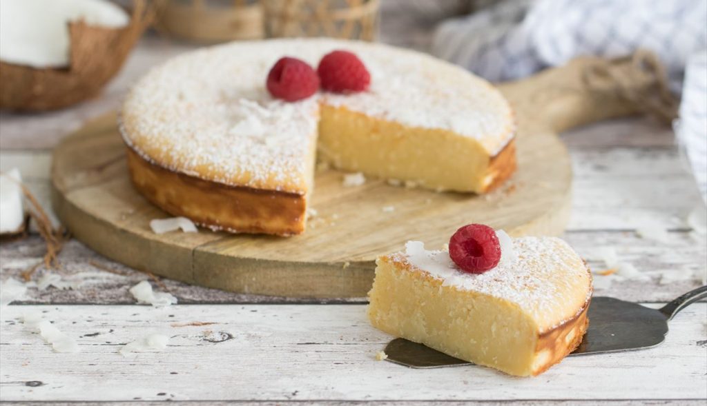Tarta de cocos- cea mai ușoară prăjitură de post. Rețeta simplă și delicioasă