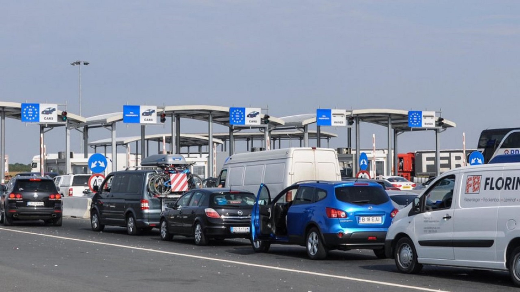 Aglomeratie mare in Vama Nadlac