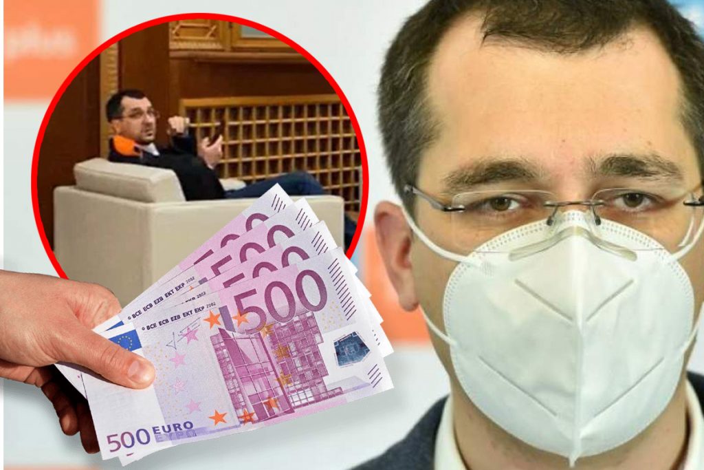 Amendă pentru Vlad Voiculescu, pentru nepurtarea măștii de protecție. Ce sumă uriașă a primit