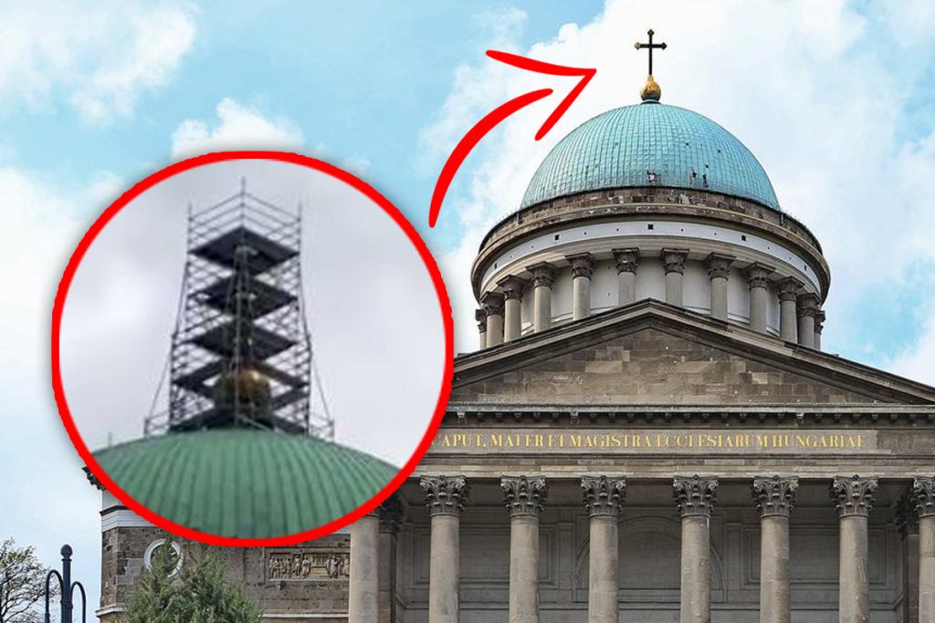 Descoperire extraordinară! Ce se ascunde în crucea celei mai înalte catedrale din Ungaria