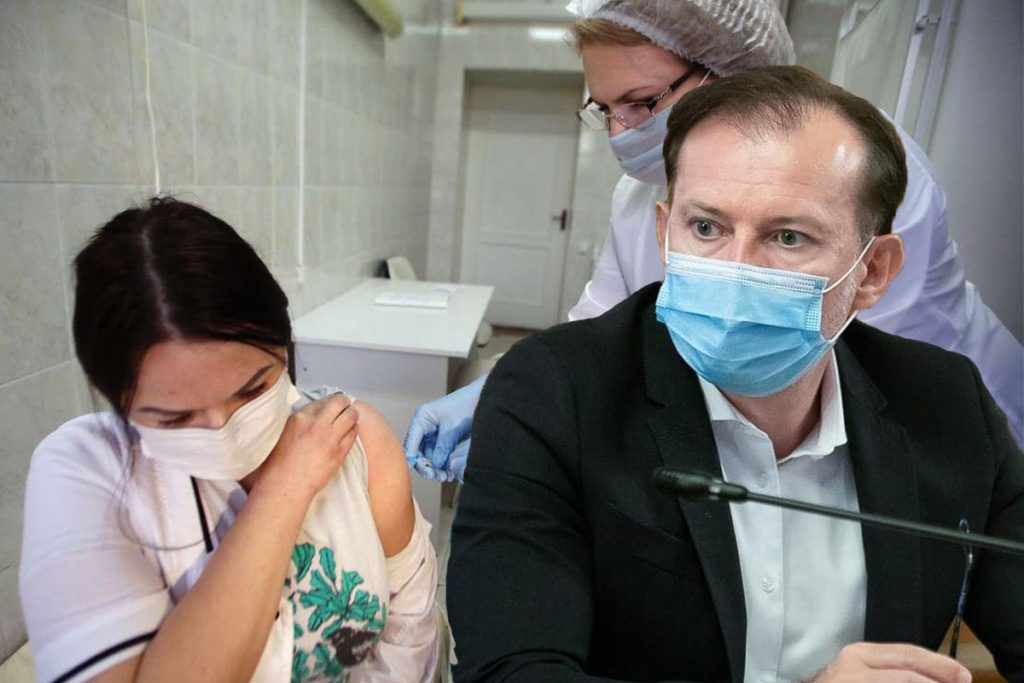 Florin Cîțu spune că România va renunța la măștile de protecție când vom avea 10 milioane de vaccinați. ”1 iunie e prea devreme pentru asta”