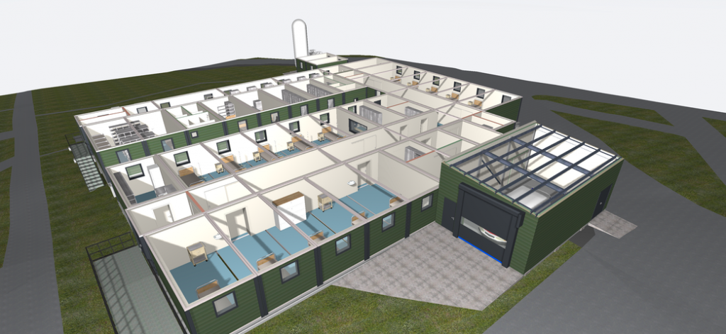 Incă un spital modular în zona Moldovei. De câte paturi va dispune noua unitate medicală