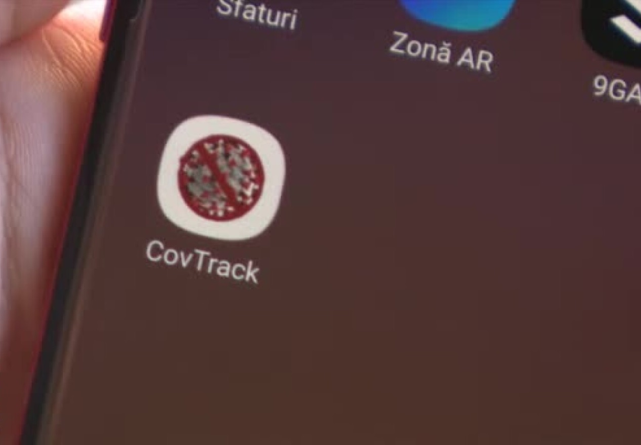 O companie din Romania a lansat aplicatia CovTrack