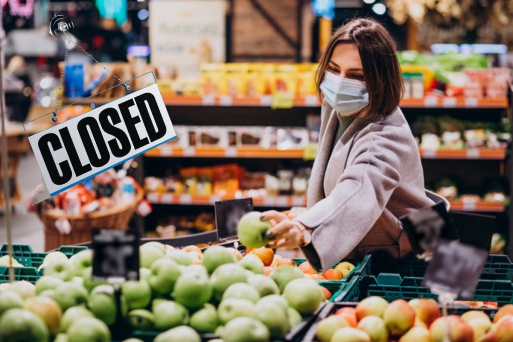 S-a schimbat ora de închidere a magazinelor pentru această zi. Restricţiile de weekend, prelungite