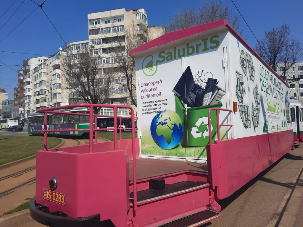 Inovație în România. Orașul în care un tramvai va colecta toate obiectele care se bagă în priză