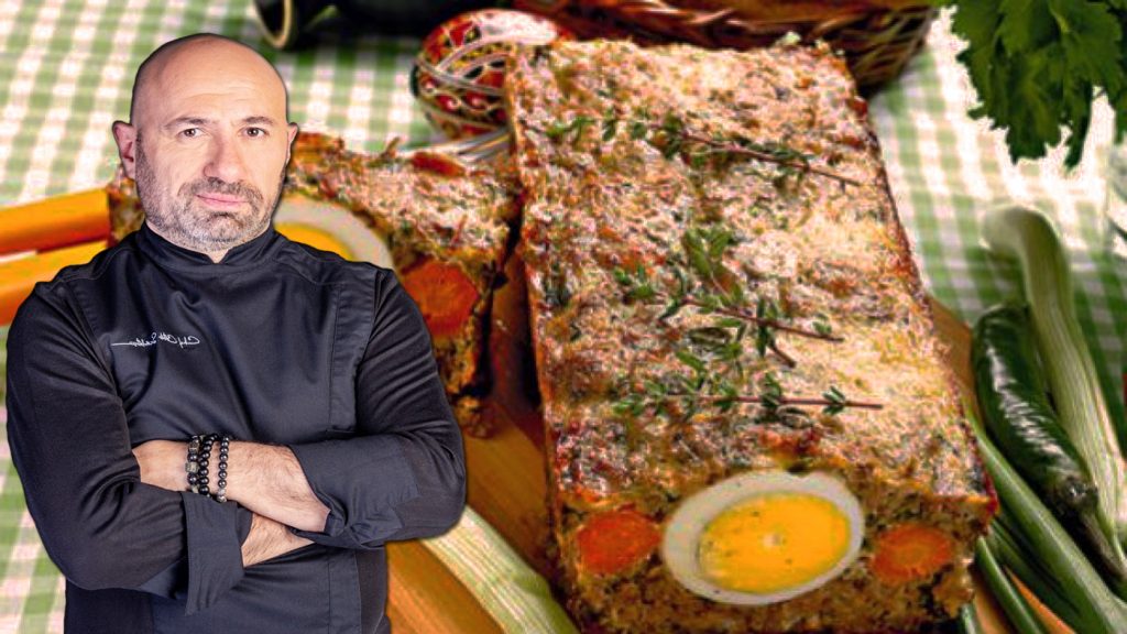 Cel mai bun drob de Paște, rețeta lui chef Cătălin Scărlătescu. E moștenită de la bunica lui