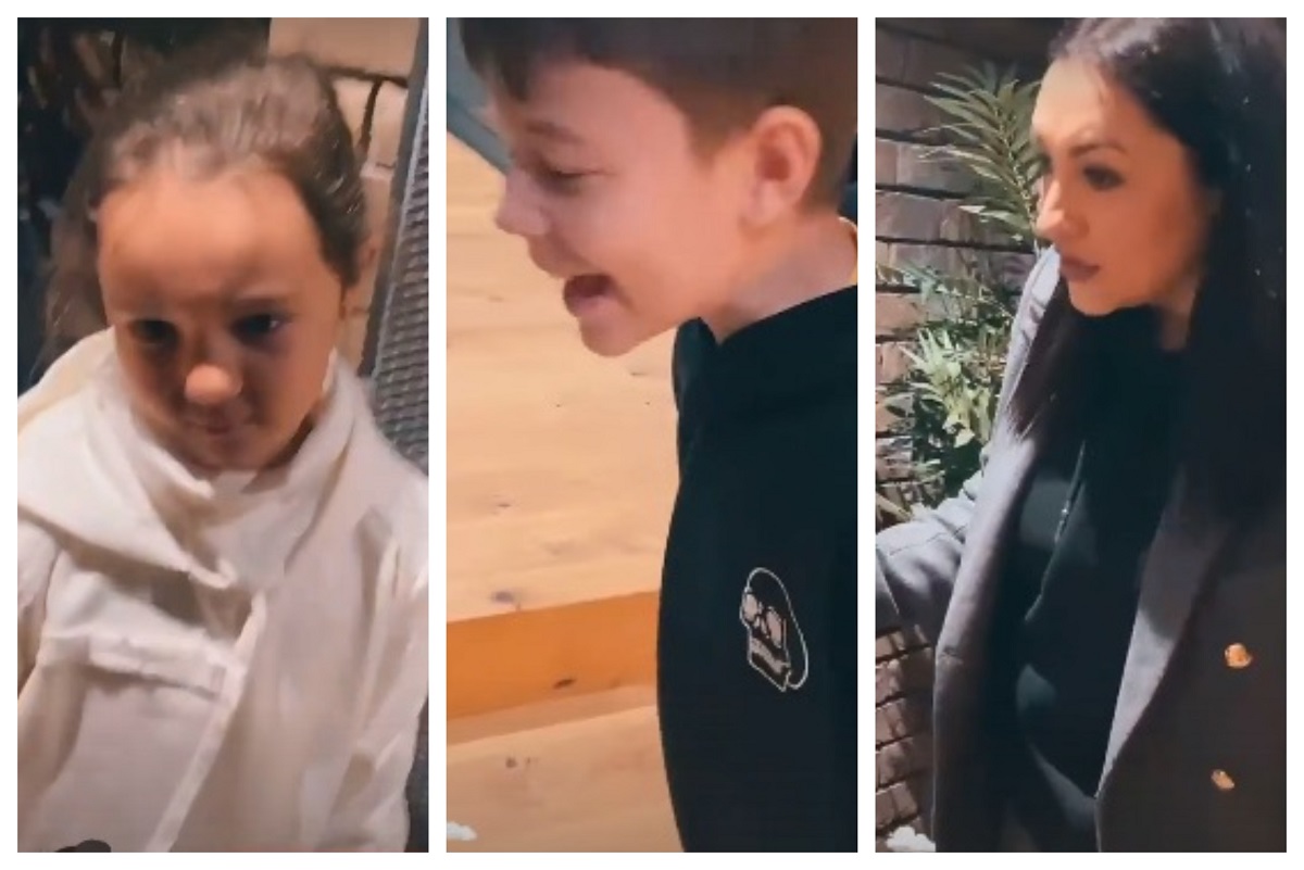 Tipete si scandal inca de dimineata in familia Maruta. Andra a cedat: 