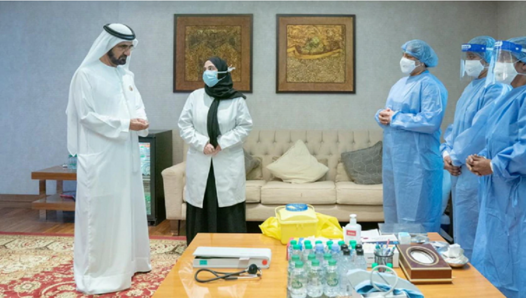 Vaccinare nationala decurge bine in Emirate