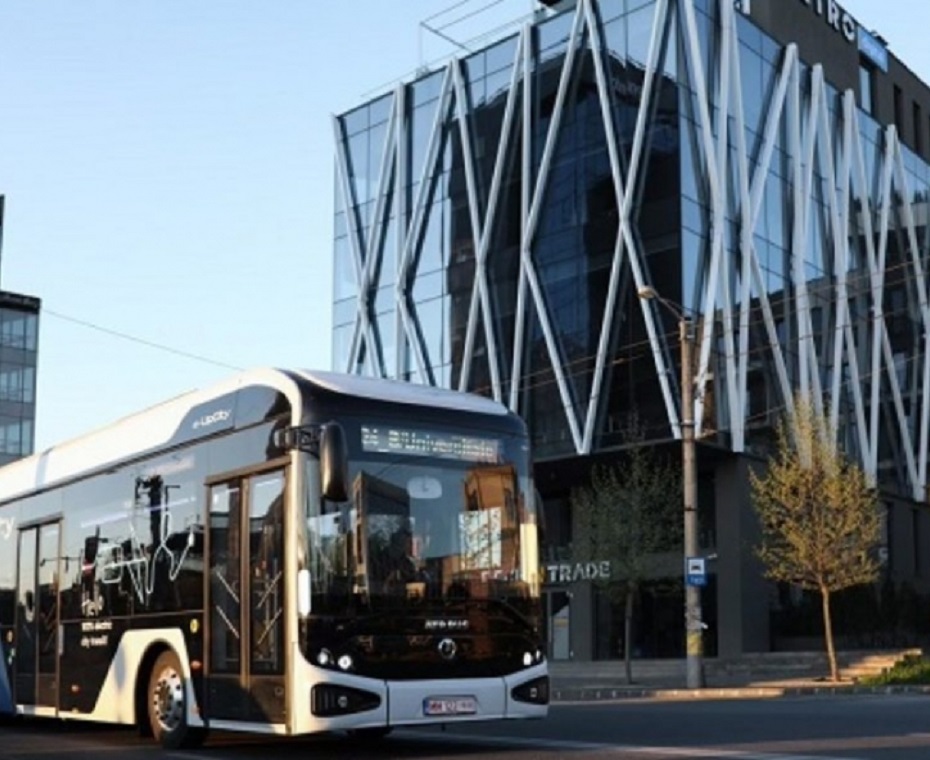 A aparut primul autobuz electric fabricat in Romania