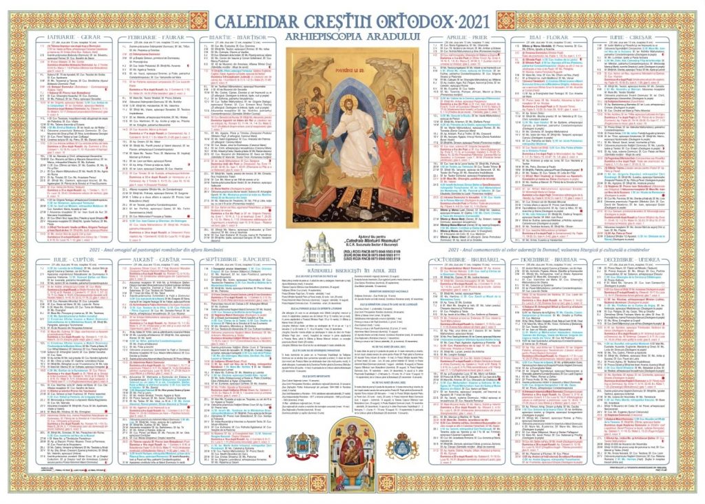 Calendar creștin ortodox, vineri, 14 mai 2021. Ce sfânt este sărbătorit în această zi