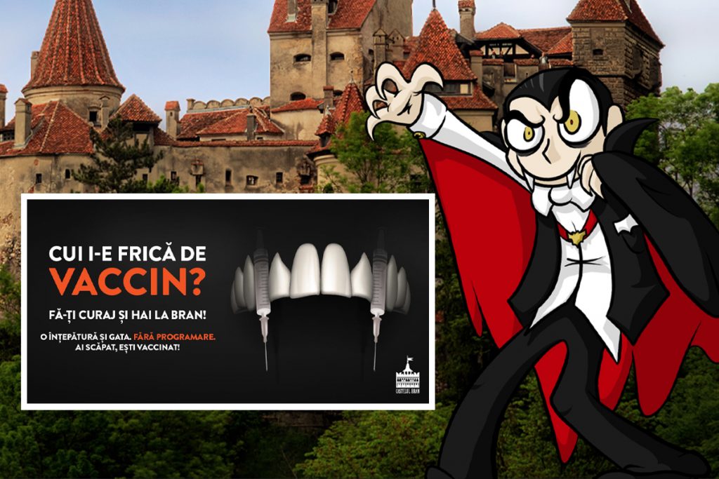 Castelul Bran devine centru de vaccinare. Cine se va putea imuniza aici