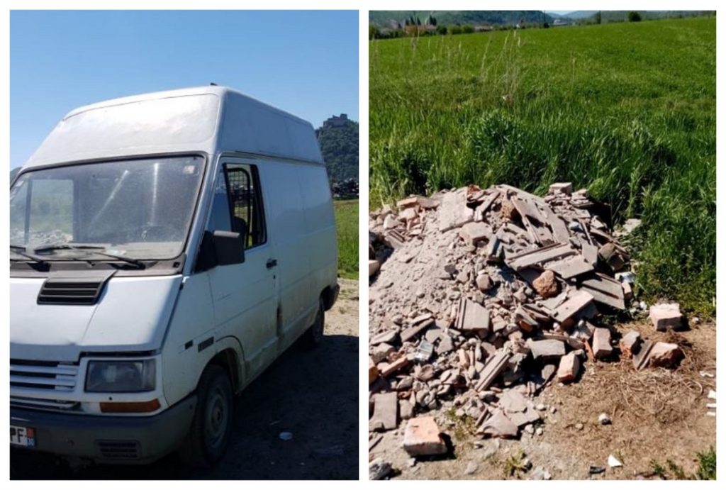 Ce a pățit un bărbat care a fost prins când voia să arunce moloz la întâmplare. Sancțiune usturătoare