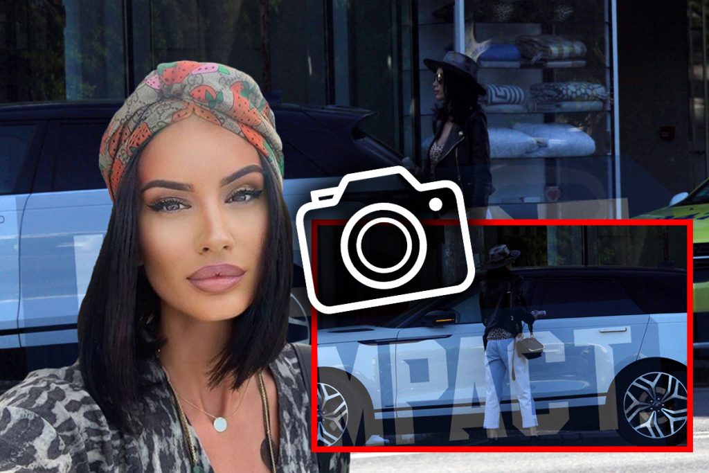 Geanina Ilieș, momente surpriză în parcare. Ce a făcut în mașina de lux când credea că nu o vede nimeni