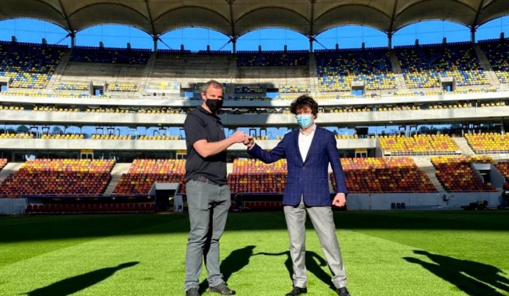 Nicușor Dan anunță că UEFA e încântată de gazonul de pe Arena Națională. Cui a decis să-i mulțumească public