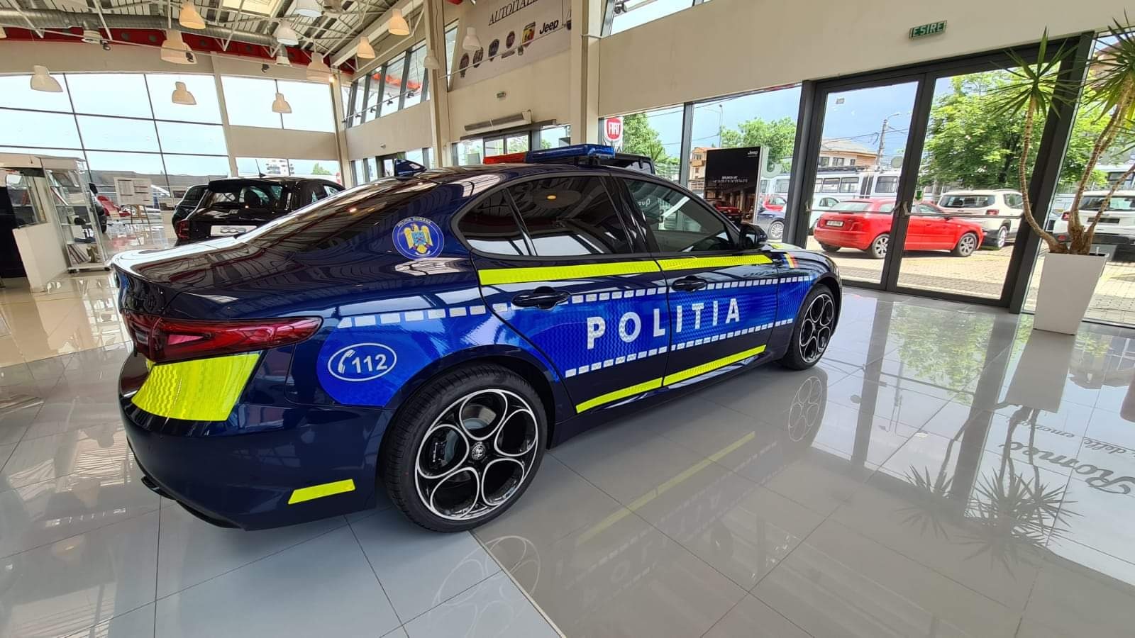 Noile masini de politie care vor patrula in statiunea Mamaia