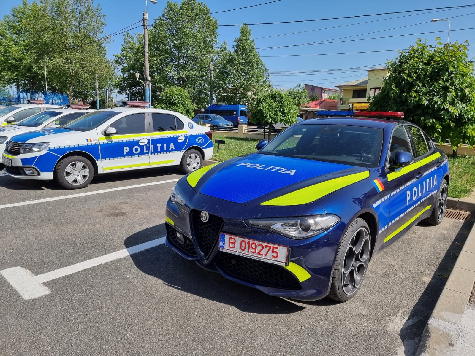 Noile masini de politie care vor patrula in statiunea Mamaia