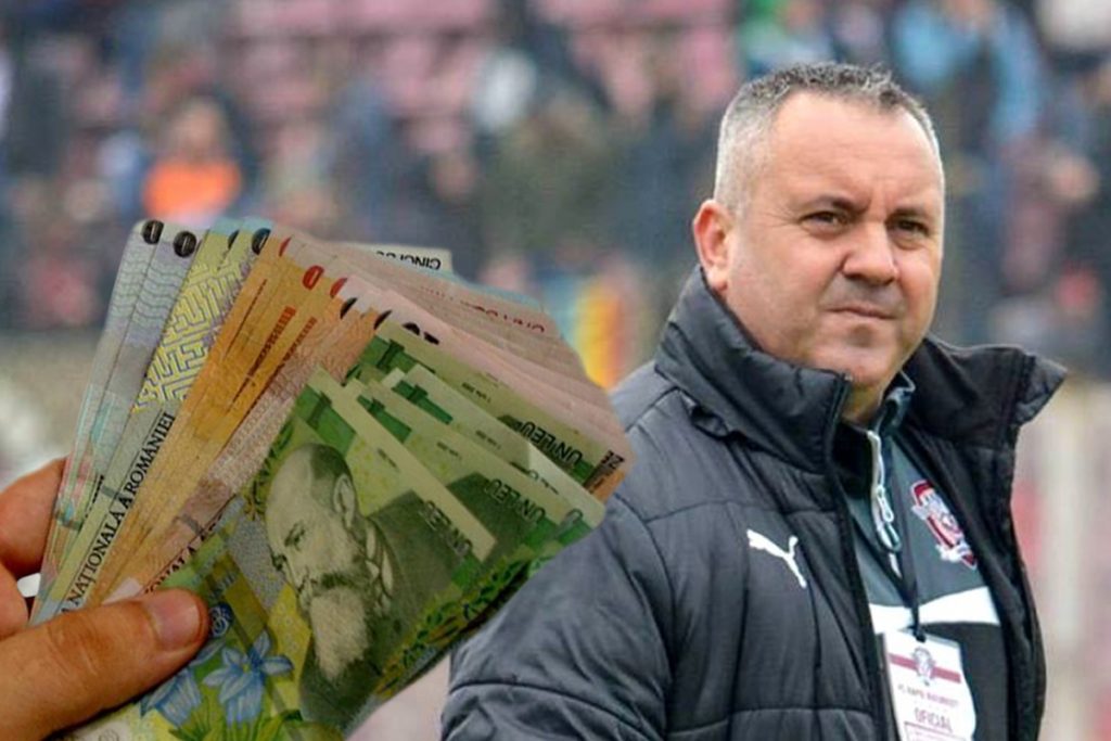 Salariul infim pe care îl are antrenorul Rapidului. A promovat echipa în Liga 1, dar cu banii e la nivel foarte scăzut