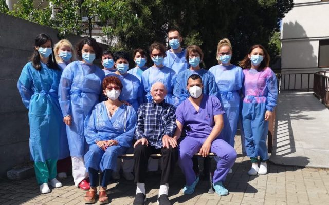 Veteran de razboi din Alba, vindecat de Coronavirus la 99 de ani