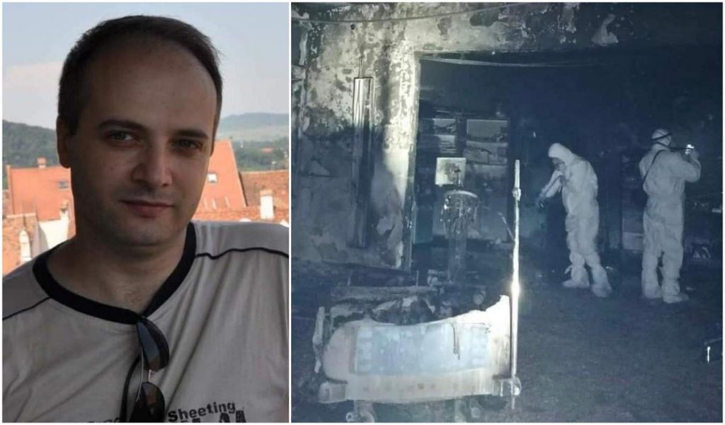 Catalin Denciu a fost grav ranit in incendiul de la Piatra Neamt