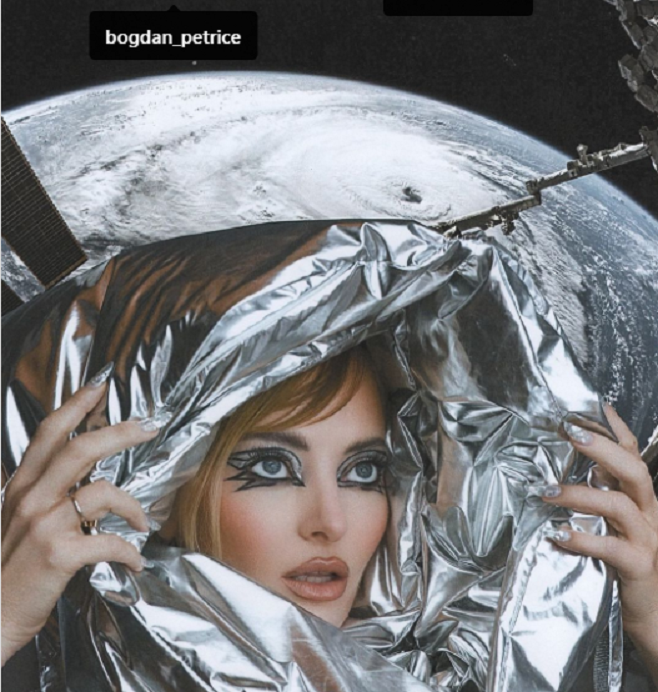 Delia si fotografia din spatiu