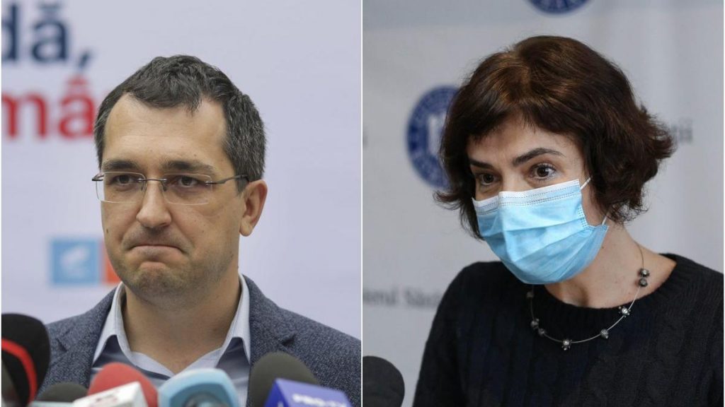 Vlad Voiculescu si Andreea Moldovan au fost demisi in acelasi timp din ministerul Sanatatii