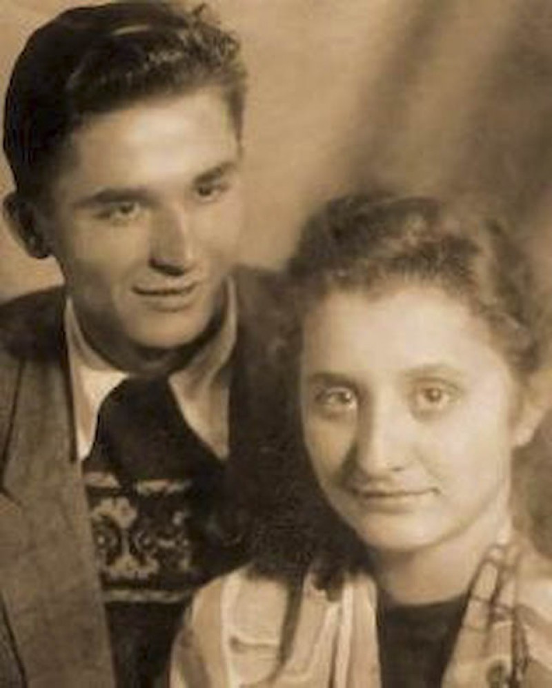 Nina si Ion Iliescu tineri